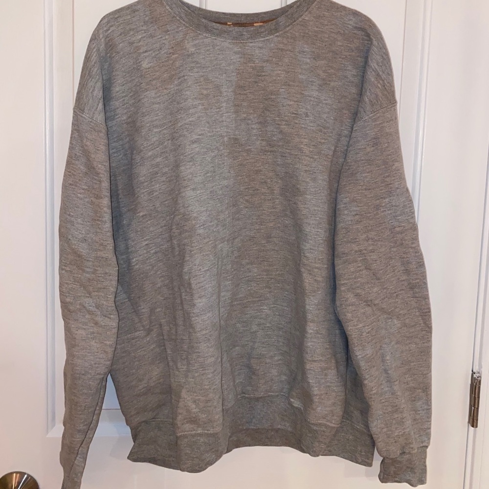 Bleached multicolored crew